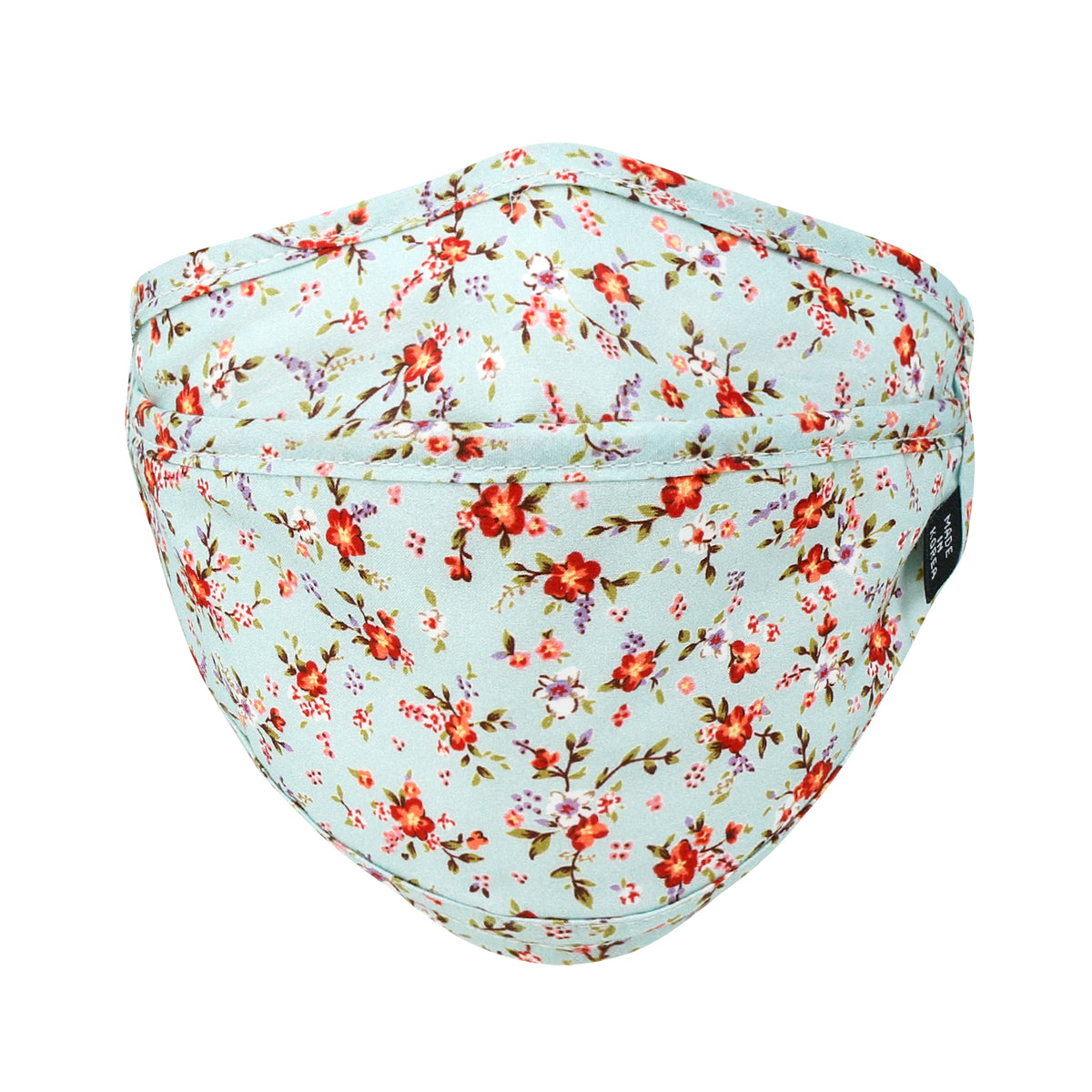 ililily Cotton Double Layer Patterned Face Cover Filter Lining Washable Mask