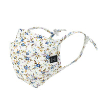 ililily Cotton Double Layer Patterned Face Cover Filter Lining Washable Mask