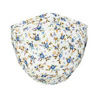 ililily Cotton Double Layer Patterned Face Cover Filter Lining Washable Mask
