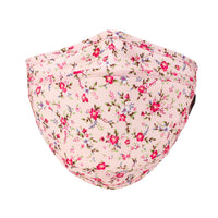 ililily Cotton Double Layer Patterned Face Cover Filter Lining Washable Mask