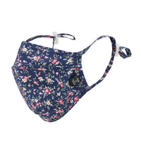 ililily Cotton Double Layer Patterned Face Cover Filter Lining Washable Mask