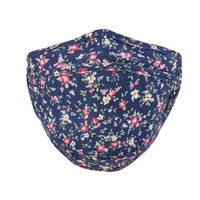 ililily Cotton Double Layer Patterned Face Cover Filter Lining Washable Mask