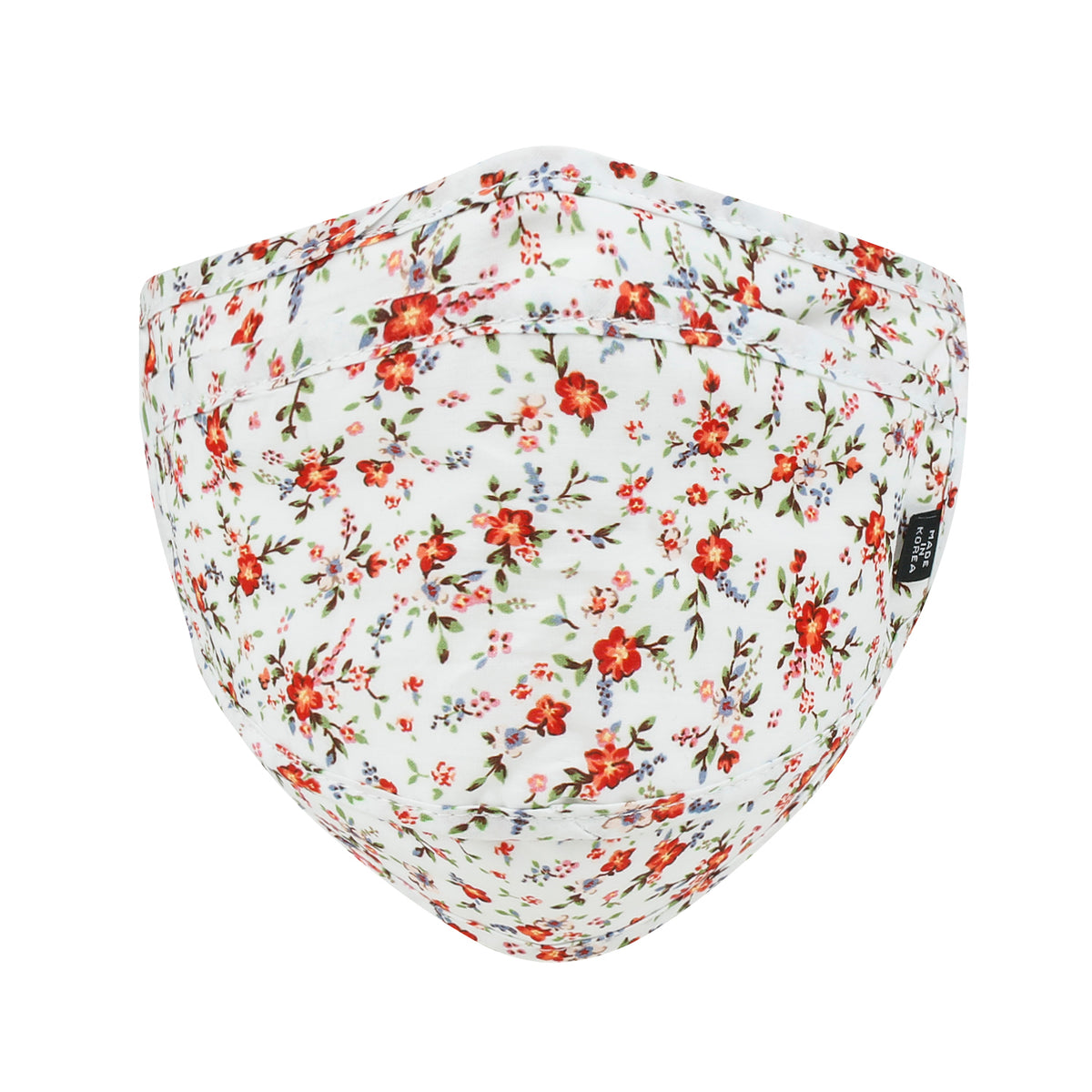 ililily Cotton Double Layer Patterned Face Cover Filter Lining Washable Mask