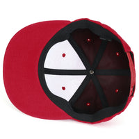 ililily Cute Superheroes Rubber Charms Flat Bill Snapback Hat Baseball Cap