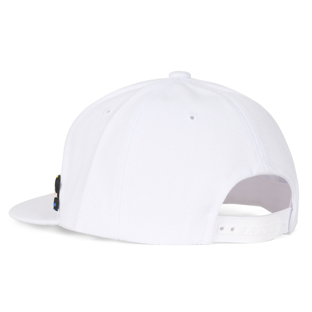 ililily Cute Superheroes Rubber Charms Flat Bill Snapback Hat Baseball Cap