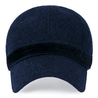 ililily Women Short Brim Baseball Cap Suede Band Velcro Adjustable Trucker Hat