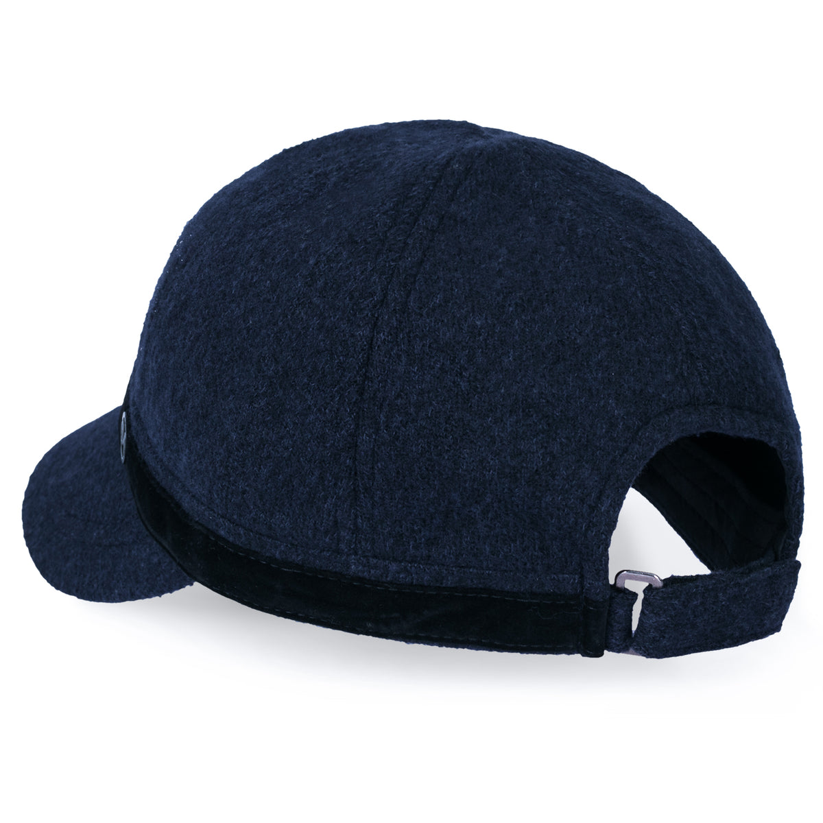 ililily Women Short Brim Baseball Cap Suede Band Velcro Adjustable Trucker Hat