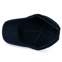 ililily Women Short Brim Baseball Cap Suede Band Velcro Adjustable Trucker Hat