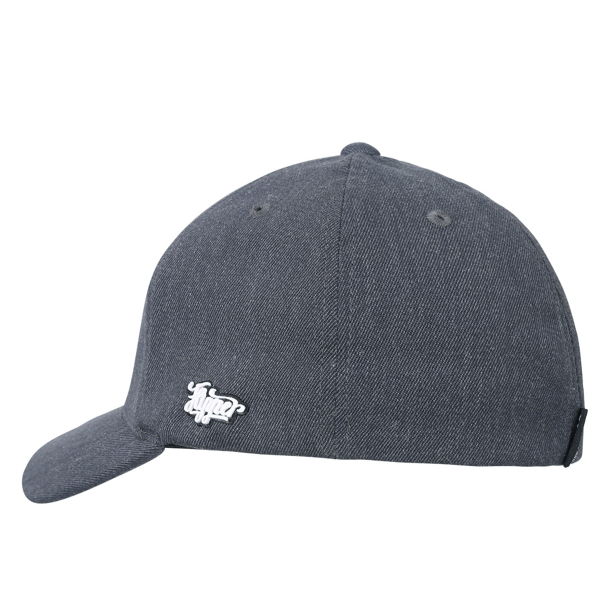 ililily Letter Embroidery Solid Color Baseball Cap Flex Fit Cotton Trucker Hat