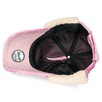 ililily Howels Camo/Solid Velboa Baseball Cap Ear Flaps Military Trucker Hat