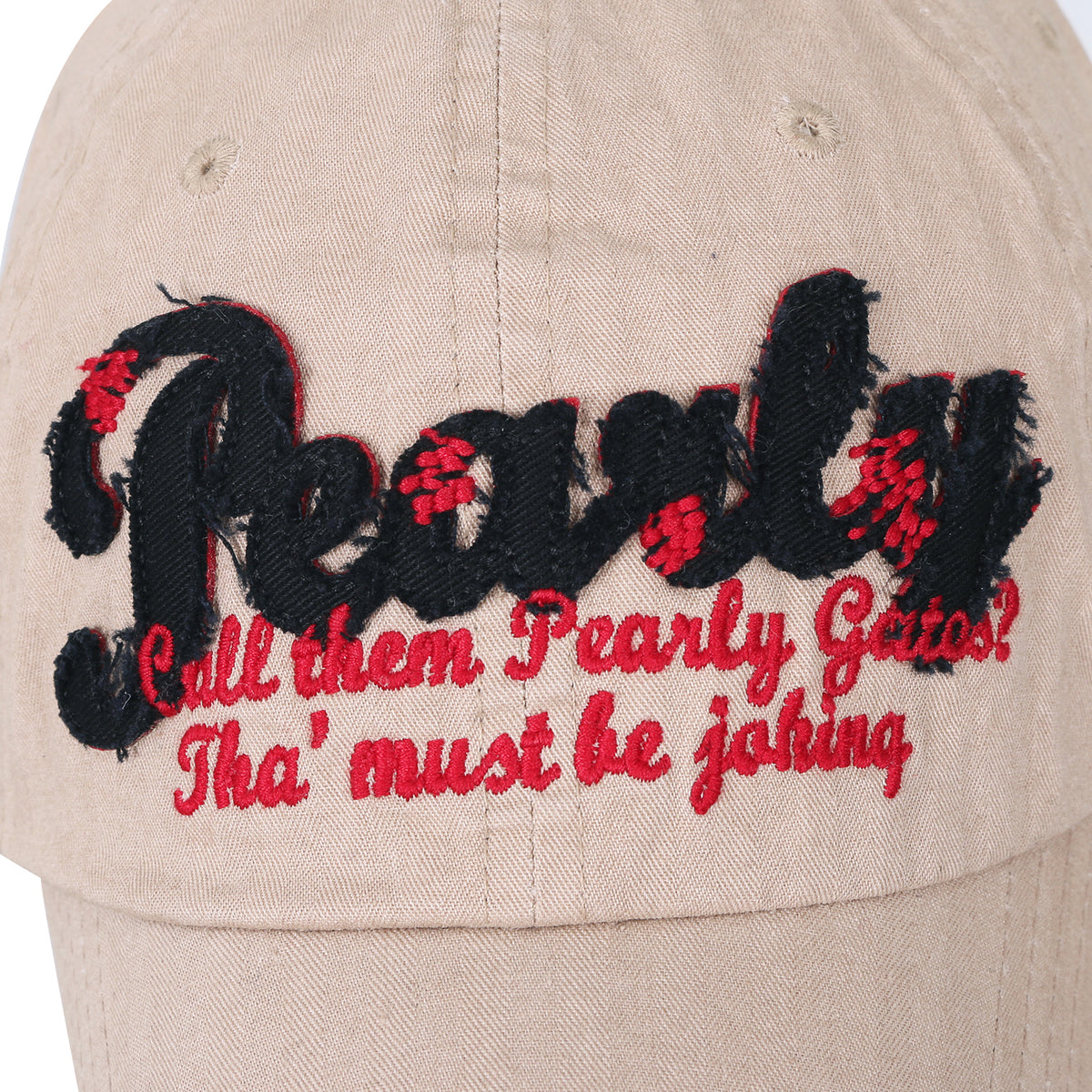 ililily Washed Cotton 'Pearly' Vintage Trucker Hat Casual Baseball Cap