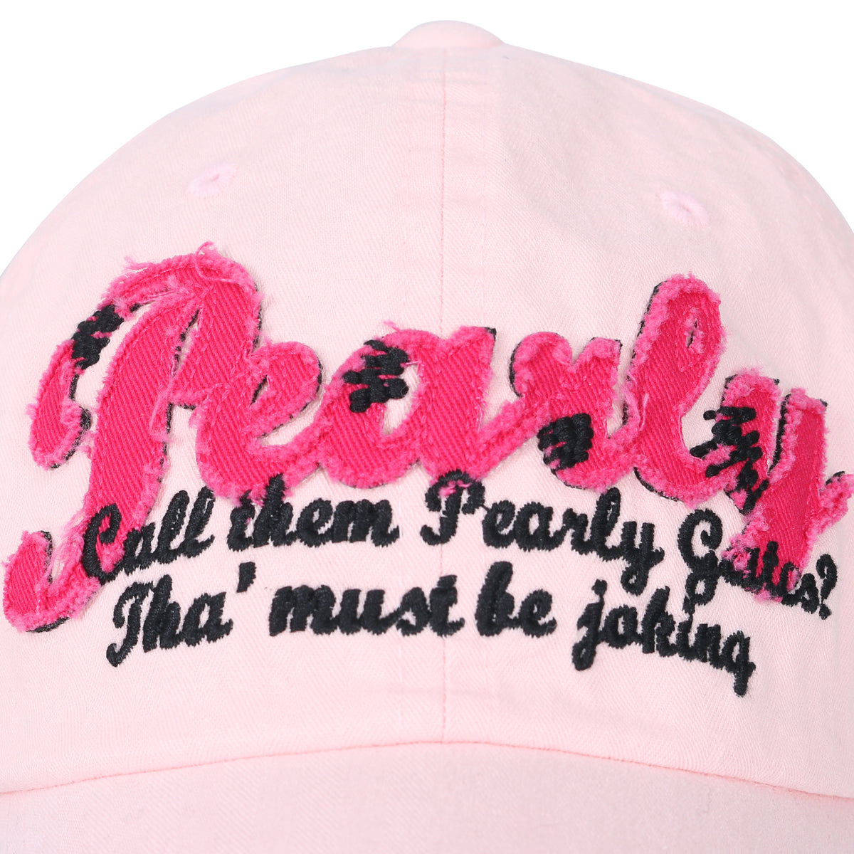 ililily Washed Cotton 'Pearly' Vintage Trucker Hat Casual Baseball Cap