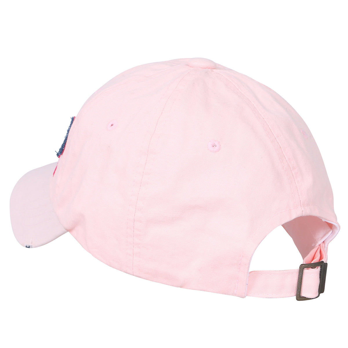 ililily Washed Cotton GRASP Letter Patch Vintage Trucker Hat Casual Baseball Cap
