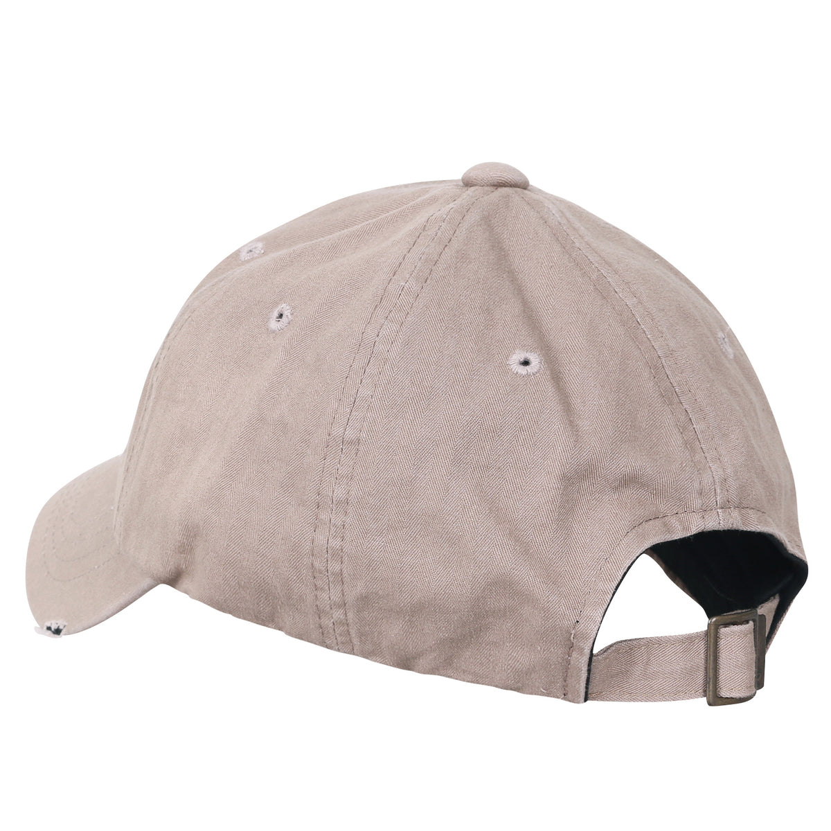 ililily Washed Cotton US Flag Vintage Trucker Hat Casual Baseball Cap