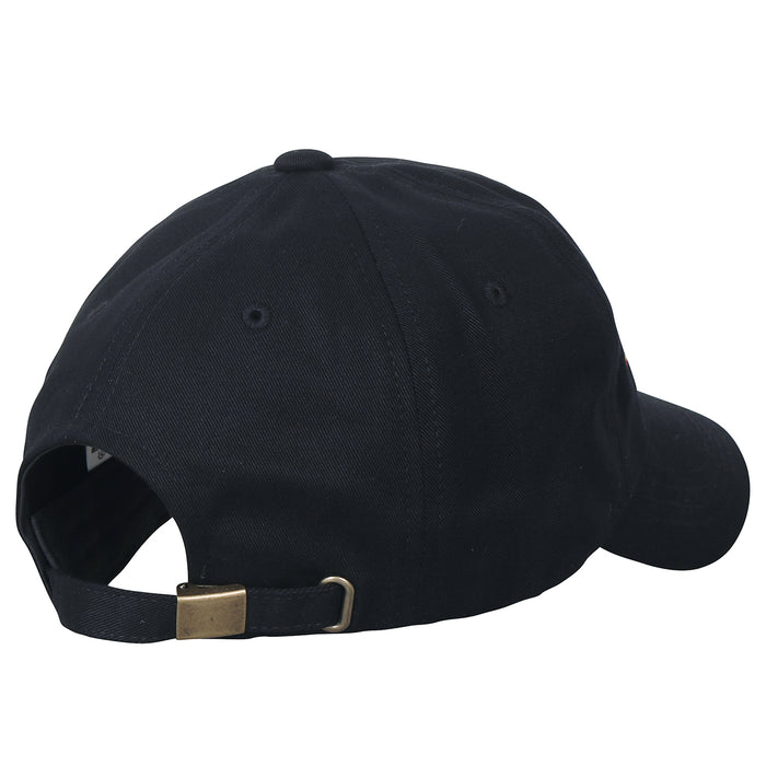 ililily Letter Embroidered Distressed Vintage Cotton Baseball Cap Trucker Hat