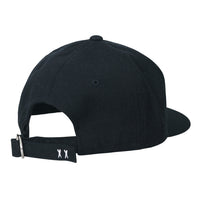 ililily Hand Stitched Baseball Cap Strap Back Flat Bill Trucker Hat