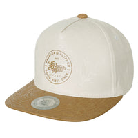 ililily Geometry Triangle Pattern Baseball Cap Logo Print Flat Bill Snapback Hat