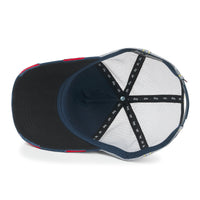 ililily Time To Embroidered Baseball Cap Colorful Stitch Mesh Trucker Hat