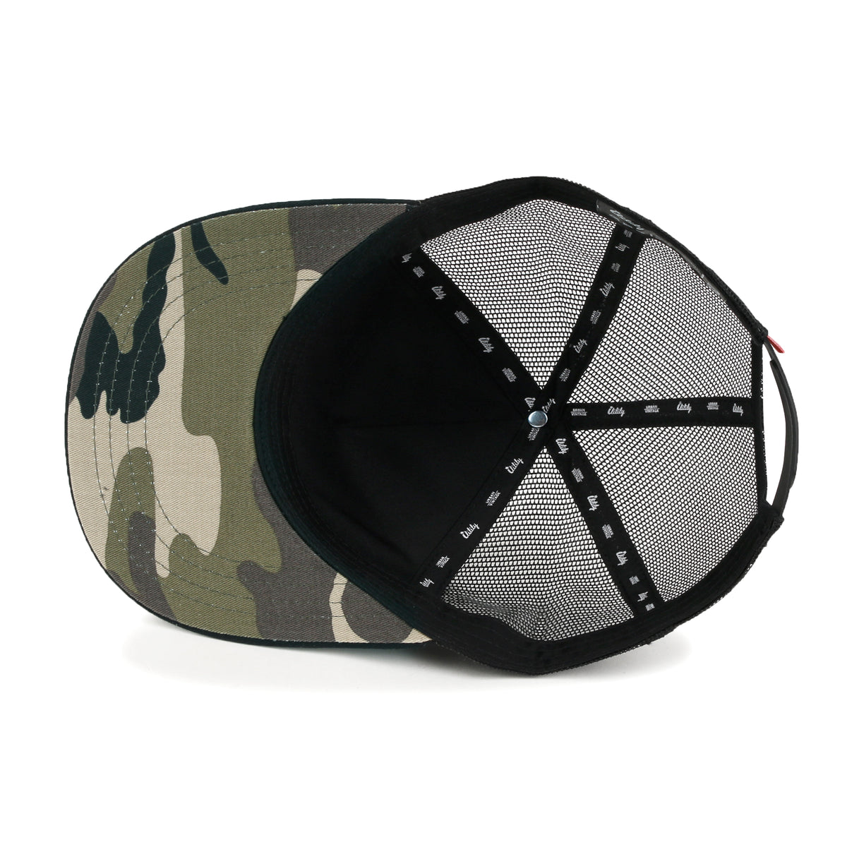 ililily Extra Large Solid Cotton Mesh Back Baseball Cap XL Big Trucker Hat