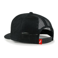 ililily Extra Large Solid Cotton Mesh Back Baseball Cap XL Big Trucker Hat