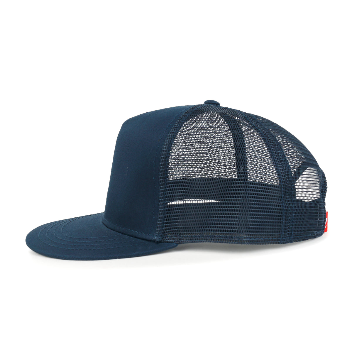 ililily Extra Large Solid Cotton Mesh Back Baseball Cap XL Big Trucker Hat