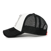 ililily Premium Koi Fish Embroidery Baseball Cap Structured Hat