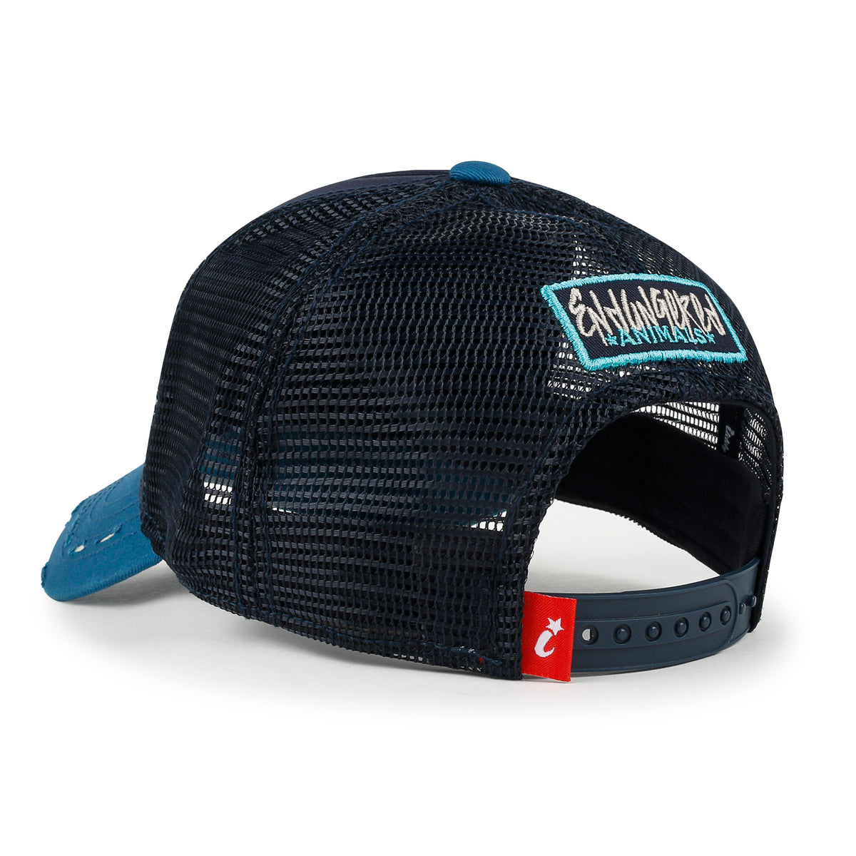 ililily Premium Endangered Gray Wolf Embroidery Baseball Cap Structured Hat