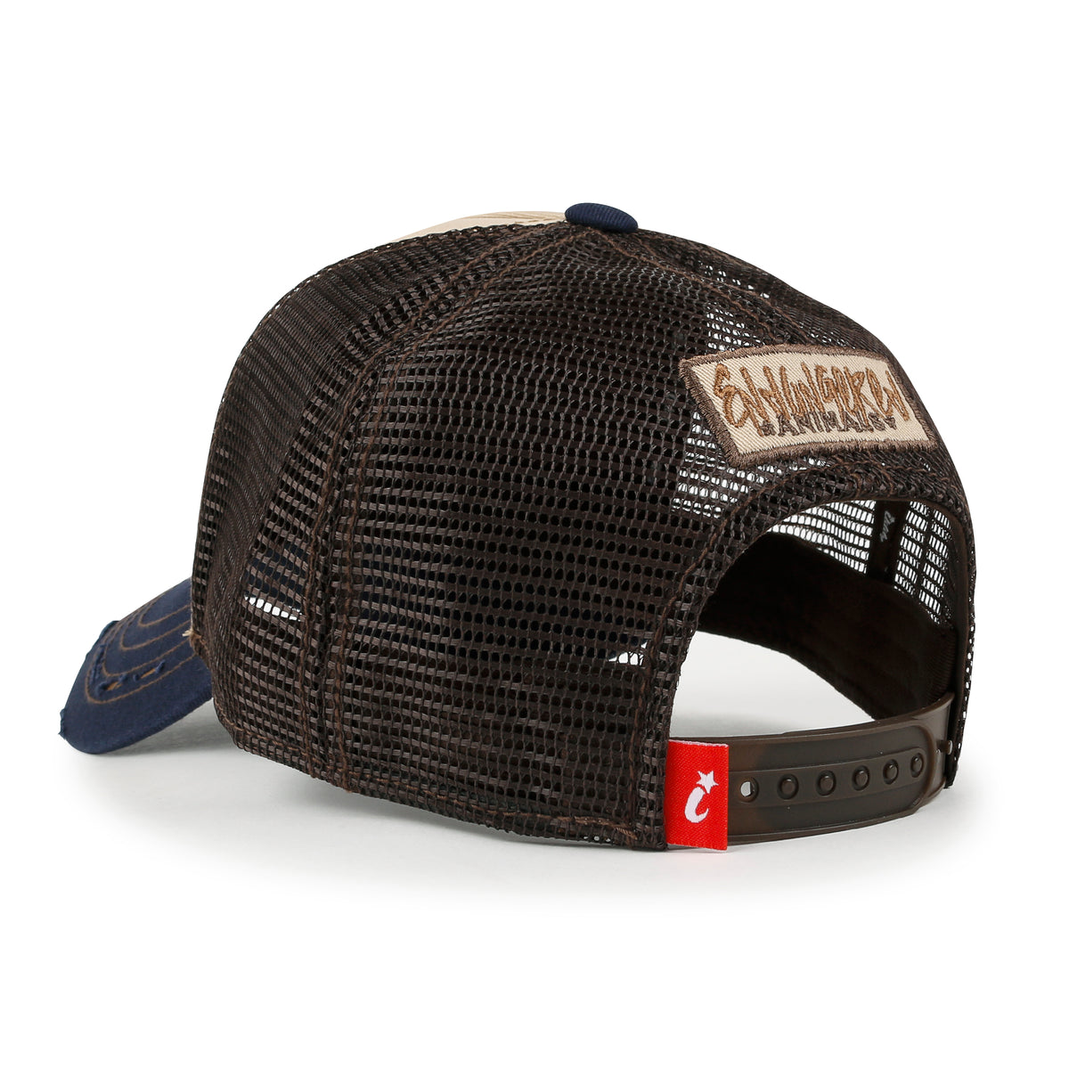 ililily Premium Endangered Gray Wolf Embroidery Baseball Cap Structured Hat