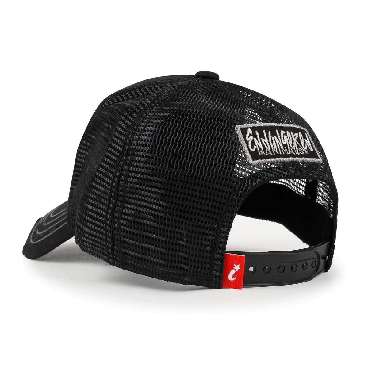 ililily Premium Endangered Gray Wolf Embroidery Baseball Cap Structured Hat
