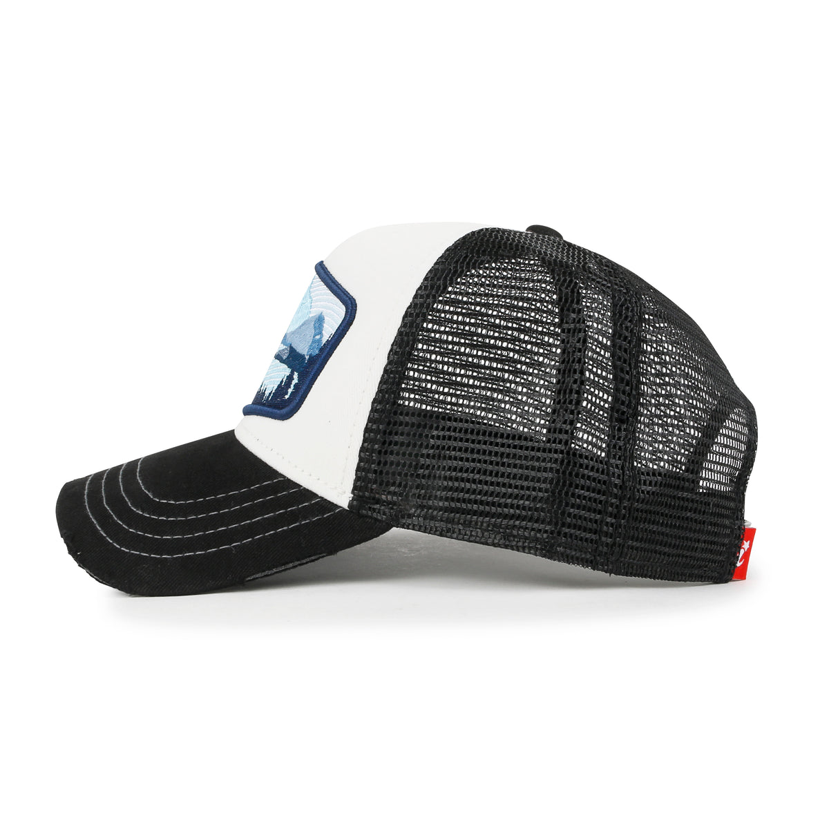 ililily PREMIUM Glacier Bay Embroidery Baseball Cap Structured Trucker Hat