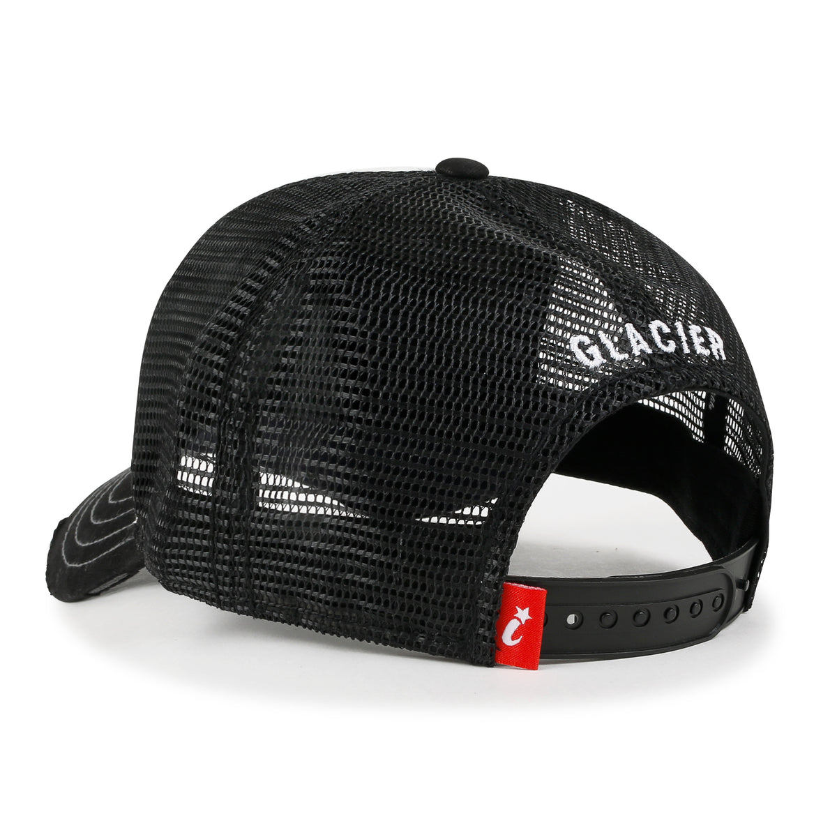 ililily PREMIUM Glacier Bay Embroidery Baseball Cap Structured Trucker Hat