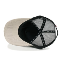 ililily Rock & Roll Embroidery Baseball Cap Guitar Pick Vintage Trucker Hat
