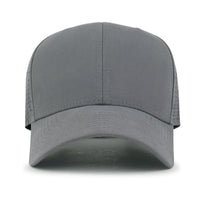 ililily 10 Bulk Pack Blank Six Panel Basic Baseball Cap Laser Cut Hole Back Hat