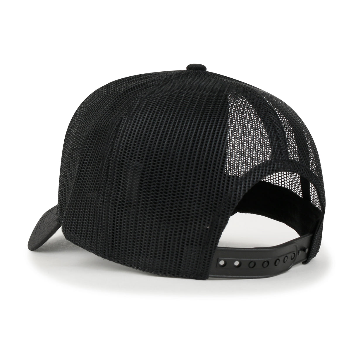 ililily Blank Six Panel Mesh Back Baseball Cap Basic Snap Back Trucker Hat