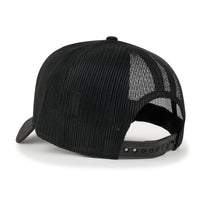 ililily Blank Six Panel Mesh Back Baseball Cap Basic Snap Back Trucker Hat