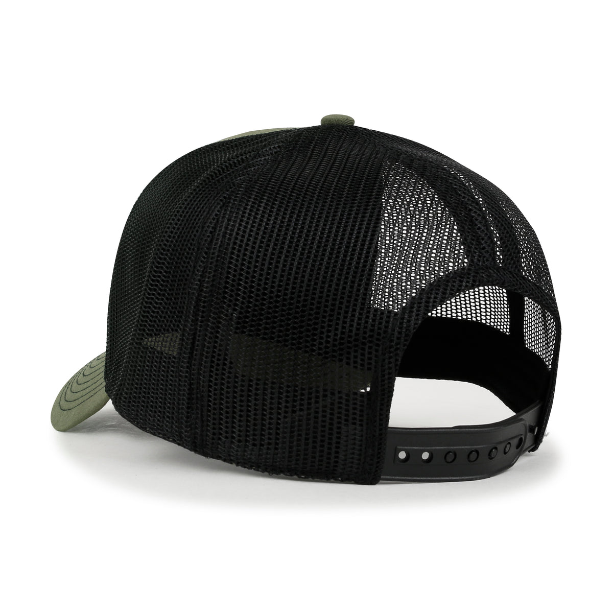 ililily Blank Six Panel Mesh Back Baseball Cap Basic Snap Back Trucker Hat