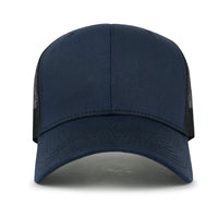 ililily Blank Six Panel Mesh Back Baseball Cap Basic Snap Back Trucker Hat