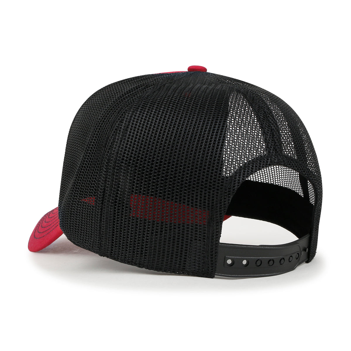 ililily Blank Six Panel Mesh Back Baseball Cap Basic Snap Back Trucker Hat