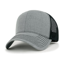 ililily Blank Six Panel Mesh Back Baseball Cap Basic Snap Back Trucker Hat