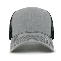 ililily Blank Six Panel Mesh Back Baseball Cap Basic Snap Back Trucker Hat