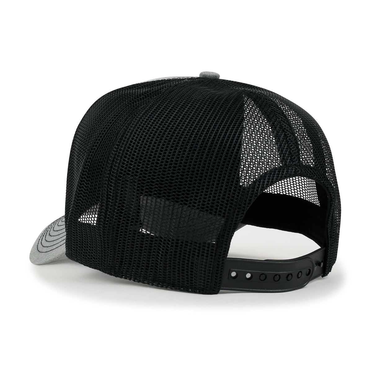 ililily Blank Six Panel Mesh Back Baseball Cap Basic Snap Back Trucker Hat