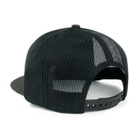 ililily Blank Six Panel Mesh Back Baseball Cap Basic Snap Back Flat Brim Hat