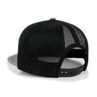 ililily Blank Six Panel Mesh Back Baseball Cap Basic Snap Back Flat Brim Hat