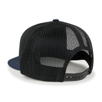 ililily Blank Six Panel Mesh Back Baseball Cap Basic Snap Back Flat Brim Hat