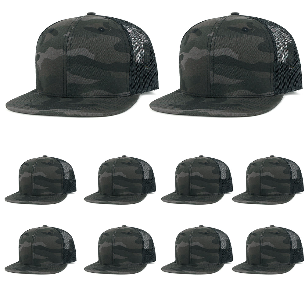 10Black Camo-Flat