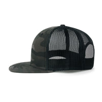 ililily 10 Bulk Pack Blank Six Panel Mesh Back Baseball Cap Basic Trucker Hat