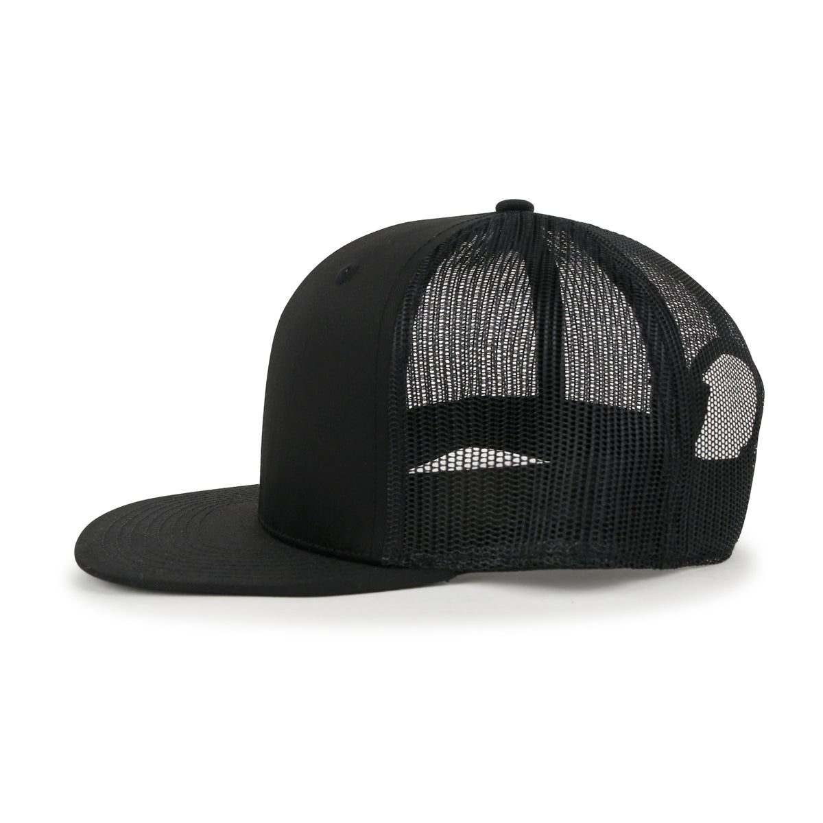ililily 10 Bulk Pack Blank Six Panel Mesh Back Baseball Cap Basic Trucker Hat