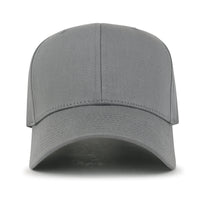 ililily Blank Six Panel Cotton Baseball Cap Basic Hook And Loop Back Trucker Hat