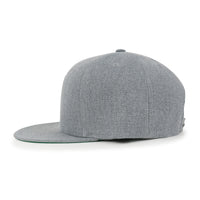 ililily Blank Six Panel Flat Bill Baseball Cap Basic Snap Back Trucker Hat