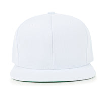 ililily 10 Bulk Pack Blank Six Panel Flat Bill Baseball Cap Basic Trucker Hat